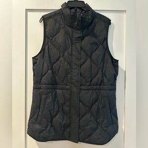The North Face Black Quilted Down Vest - NWOT
